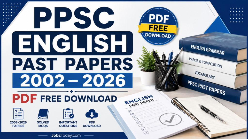 PPSC English Past Papers
