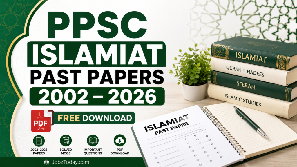 PPSC Islamiat Past Papers