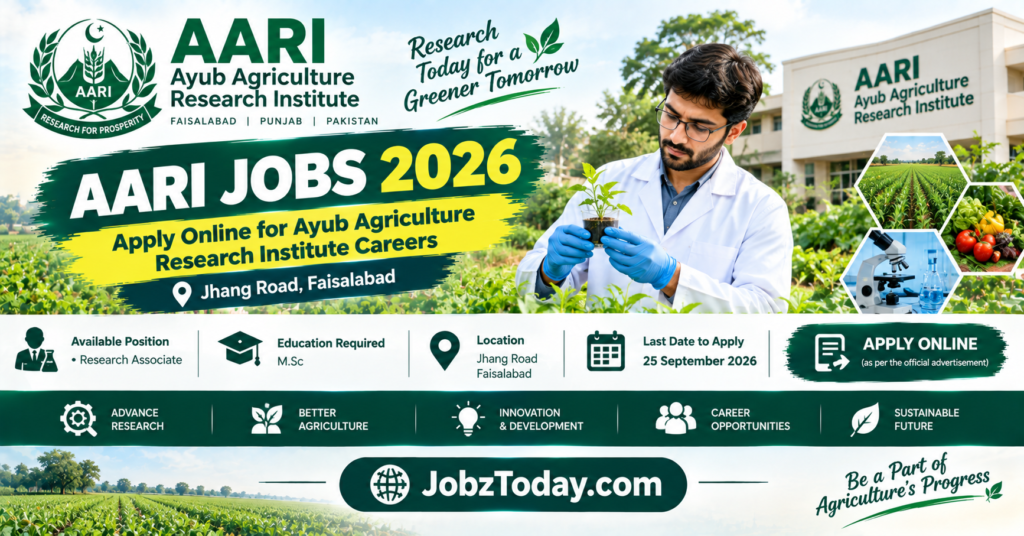 AARI Jobs 2026