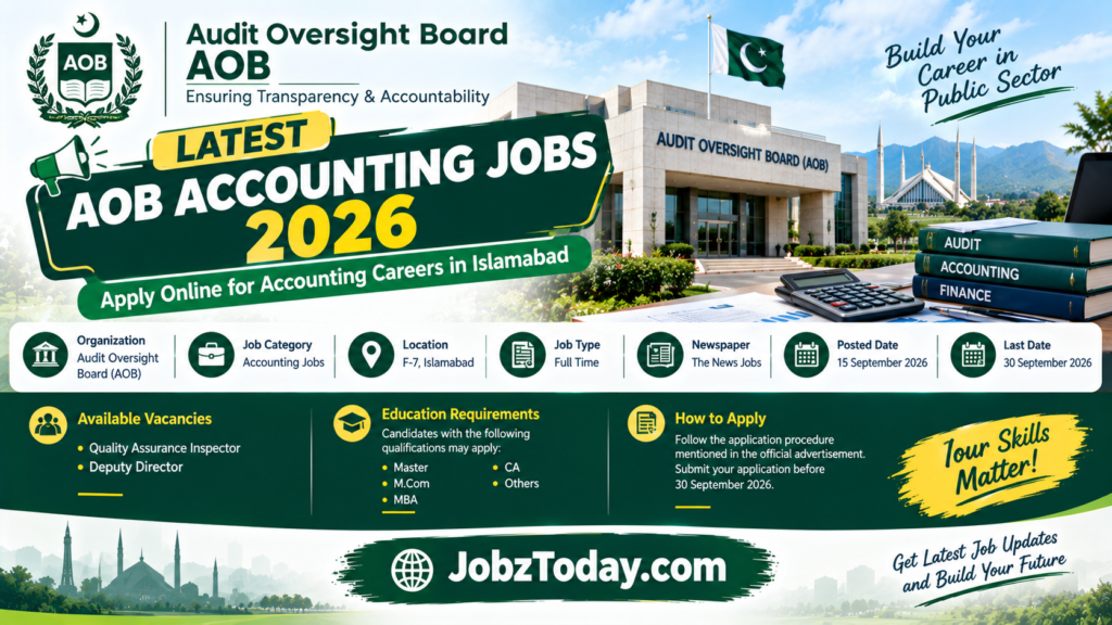AOB Accounting Jobs 2026