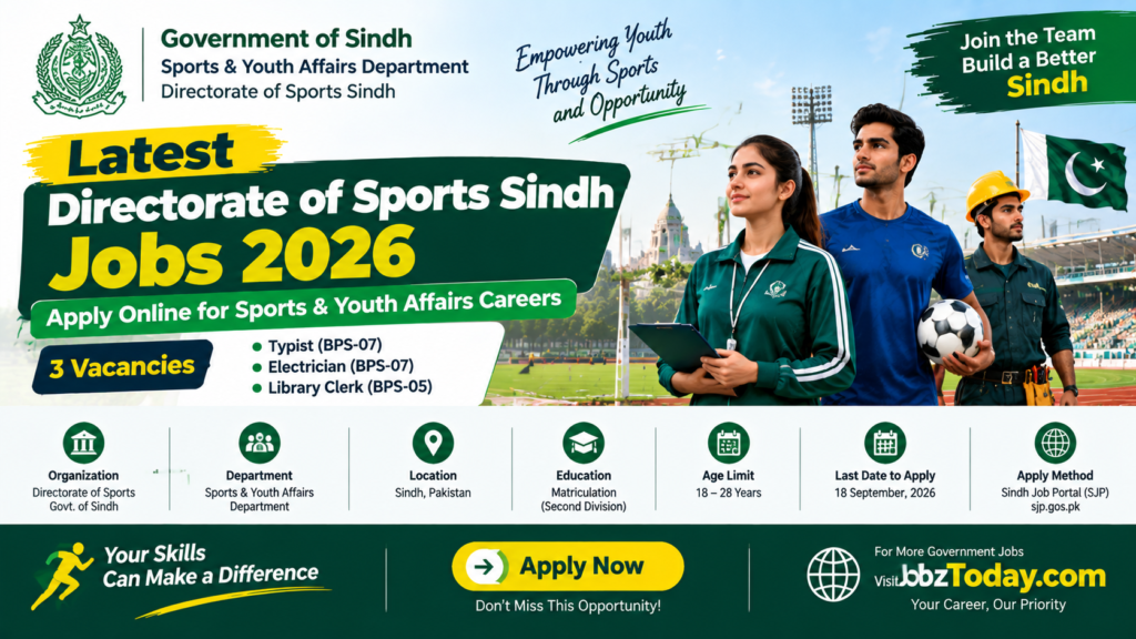 Sindh Jobs 2026