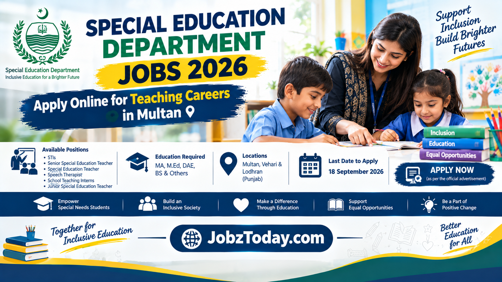 Special Education Department Jobs 2026