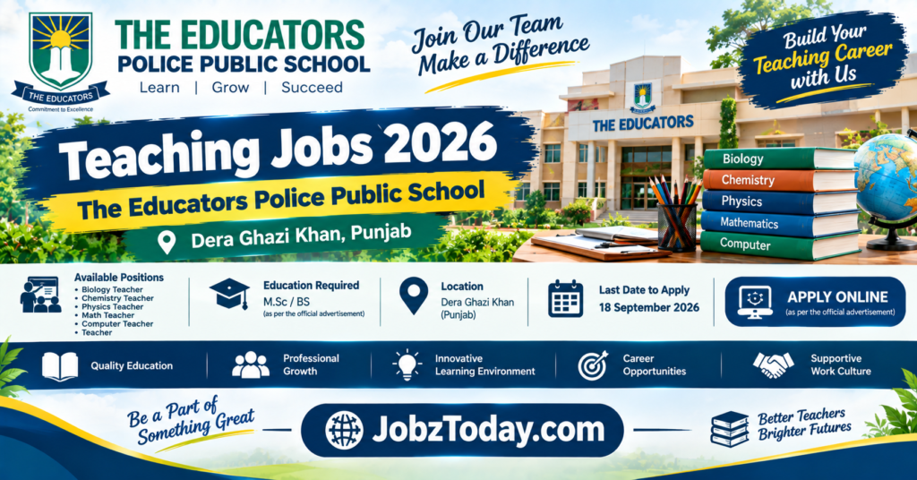 The Educators Police Public School Jobs 2026